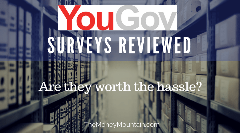 YouGov Surveys Review Is It A Waste Of Time The Money Mountain